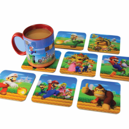 Super Mario Bros. N64 3D Coaster Set